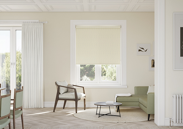 Perla, Egg Shell - Roller Blind - Image 3